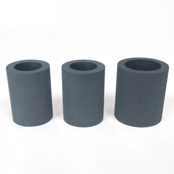 Image of Paper Pickup Rubber Roller Set For Canon IR 3300 2800 2200 Printer Showing Front side view