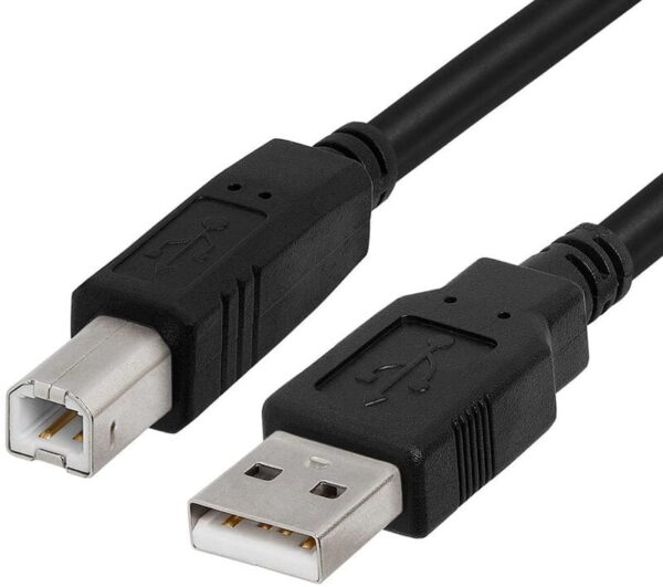 USB Printer (Cord) Cable (3 Meter) A Male to B Male Compatible with Printers Scanner