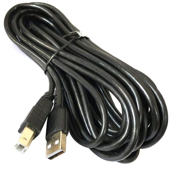 Champion USB Printer (Cord) Cable Compatible With Printers Scanner ( 5 Meter)